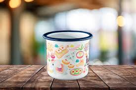 Contact supplier request a quote. India Enamel Mug Handcrafted Cute India Mug