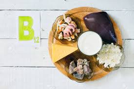 Lebensmittel Die Vitamin B 12 Enthalten Meeresfruchte Leber Milch Kase Quark Olsardinen Lizenzfreie Fotos Bilder Und Stock Fotografie Image 43078330