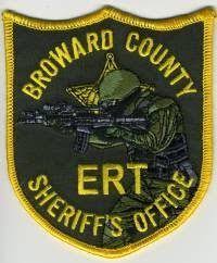 Us State Of Florida Broward County Sheriff Office Ert Detachment Patch In 2020 Police Patches Broward County Sheriff Police Badge