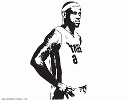 Payroll summary for the oklahoma city thunder. Lebron James Coloring Page Best Of Basketball Players Coloring Page Le Bron James Printable Halloweenfile Lebron James Coloring Pages Baseball Coloring Pages