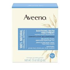 Mommies, how much does an oatmeal bath help the baby relieve from diaper rash? Amazon Com Aveeno Soothing Bath Treatment For Itchy Irritated Skin 8 Count Beauty