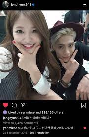 Yeri & shinee jonghyun'un yakın arkadaş oldukları . For You Jonghyun A Memorial Blog Death Grief Tw Red Velvet S Yeri Commented On