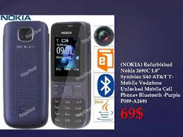 We provide you with the unlock code to permanently unlock your nokia 2690. Nokia 2610 Refurbished Russian Keyboard 1 5 At T