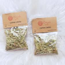 Banho de erva Capim Limão - 15g - Chamado de Fé