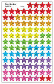 Details About 800 Star Smiles School Teacher Reward Stickers Great For Reward Charts