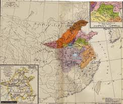 Spring And Autumn Period Map Ancient China Map China Map Ancient China Map Map