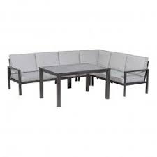 Siena Garden Larina Loungeecke 5tlg Aluminium Polyester Lounge Lounge Mobel Wohnzimmertische