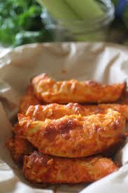 Crockpot Cheesy Buffalo Chicken Tenders Dashing Dish Recipes Low Carb Recipes Food