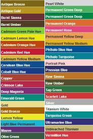 pin by iza bela z on izas artwork paint color chart