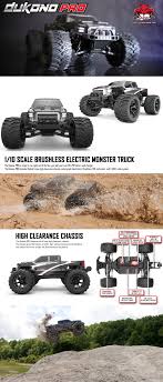 Dukono Pro 1 10 Scale Brushless Electric Monster Truck
