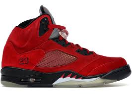 Jordan 5 Retro Dmp Raging Bull Red Suede 136027 601