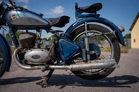 Image result for Blue 1952 Motorcycle