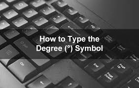 Copy and paste degree symbol and once you get the symbol into your document, you can always copy and paste it again as. How To Type The Degree Symbol On Your Computer Or Mobile Phone Tech Pilipinas