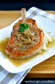 Easy Pan Seared Pork Chops With Shallot Sherry Pan Sauce Recipe Pan Seared Pork Chops Real Food Recipes Pork Recipes