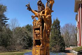 Maybe you would like to learn more about one of these? Stephen King Shows Off Finished Tree Sculpture At His Bangor Home
