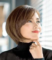 50代女性の薄毛を解決する髪形はふんわりボブがおすすめです 50代からの美魔女への道 50 代 髪型 ボブ ヘアカット 髪型 ボブ 40代