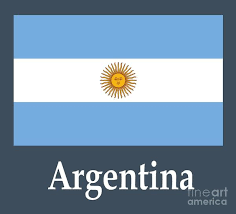 The flag of argentina is a triband, composed of three equally wide horizontal bands coloured light blue and white. Argentina Flag And Name Poster By Frederick Holiday