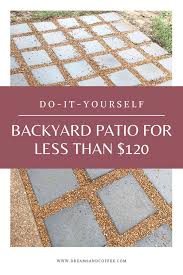 Repeat the process as necessary to create a bed of sand across the entire area. How To Build A Diy Patio For Under 120 Outdoor Spaces