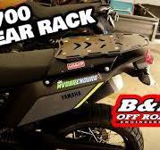 B&B off road engineering T700 luggage rack install - YouTube