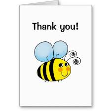 The challenge at fantabulous cricut challenge blog is to make a thank you card. Thank You Bumble Bee Thank You Card Zazzle Com In 2021 Custom Thank You Cards Bee Thank You Cards