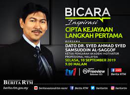 Ggampro at akademi motivator profesional malaysia berhad, port dickson. Saluran Tv1 On Twitter Saksikan Perkongsian Tentang Cipta Kejayaan Langkah Pertama Bersama Dato Dr Syed Ahmad Syed Samsuddin Al Saggof Ketua Pengarah Akademi Motivator Profesional Malaysia Dalam Bicarainspirasi Pukul 9 00 Malam Esok Di