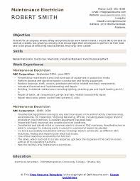 Maintenance Electrician Resume Samples Qwikresume