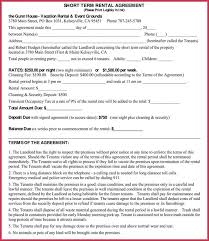 In real estate, a lease is a contract for a specific period of time — often 6 or 12 months — after which the contract expires, while rent is the payment made under the terms of the lease. Free Short Term Rental Lease Agreement Forms Templates