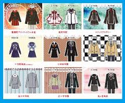Anime School Uniforms Anime Uniform Anime Outfits Art Clothes