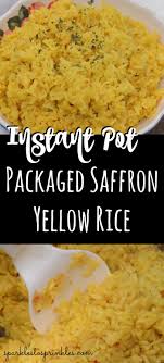 packaged saffron yellow rice