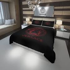 Luxury Versace Logo 1 3d Personalized Customized Bedding Sets Duvet Cover Bedroom Sets Bedset Bedlinen Bedding Sets Bedroom Sets Custom Bed