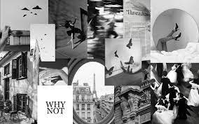 You can download them straight from this link. Black White Laptop Wallpaper In 2021 Wallpaper Laptop Wallpaper Aesthetic Collage