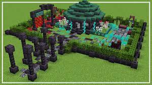 Maybe you would like to learn more about one of these? Dark Garden Tutorial Inspiration Minecraft 1 16 Youtube