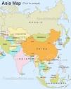 Asia Map: China, Russia, India, Japan - TravelChinaGuide.com