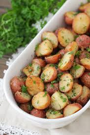 Garlic And Herb Roasted Potatoes Olga S Flavor Factory