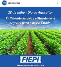 A data foi criada a partir do decreto de lei n° 48.630 de 1960, em comemoração aos cem anos da fundação do ministério da agricultura. Hoje E Dia Do Agricultor A Fiepi Parabeniza Blog Do B Silva
