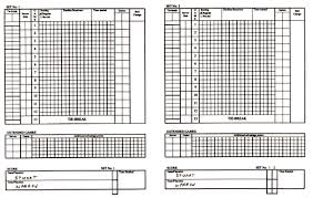 Free Tennis Score Sheet