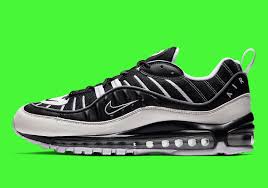 Nike Air Max 98 White Black 640744 010 Sneakernews Com Nike Air Max Nike Air Nike