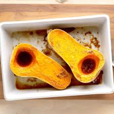 Baked Butternut Squash Recipe Baked Butternut Squash Butternut Squash Recipes Butternut Squash