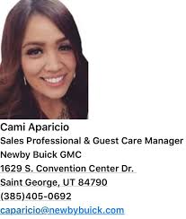 Cami Aparicio at Newby Buick GMC