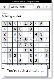Explains each step to you while solving your puzzles. How To Solve A Sudoku Puzzle Instantly With Google Goggles