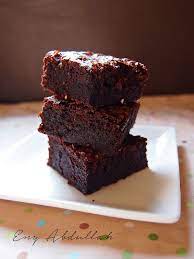 Even when it is hard to wait because they smell so good 😉. Triple Chocolate Brownies Paling Sedap Brownies Cokelat Fudgy Brownies Cokelat