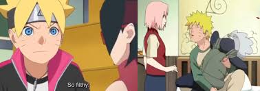 Though she loved her mother, she didn't too much like the fact that. I Love How Boruto Doesn T Simp On Sarada Unlike His Dad Who Use To Simp On Sakura With No Self Respect Boruto