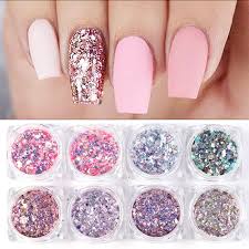 Pásate por el deco post y verás cómo decorar una casa con encanto. Amazon Com Macute Sparkle Nail Glitters 8 Colores Nail Art Lentejuelas Brillantes Escamas Para Mujeres Unas Y Unas De Los Pies Lindos Disenos Unas Decoraciones Suministro Manicura Consejos Accesorios Belleza Y Cuidado