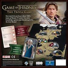 Many were content with the life they lived and items they had, while others were attempting to construct boats to. Fantasy Flight Games Hbo10 Game Of Thrones Trivia Game Strategy Game Amazon Com Mx Juguetes Y Juegos