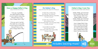 17 father's day songs for all your celebration needs. Father S Day Songs For Kids Rhymes Resource Pack Twinkl