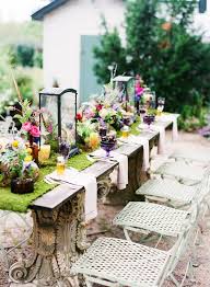 Rustic Whimsical Wedding Inspiration From Katie Stoops Photography Spring Table Decor Spring Table Outdoor Dining Area