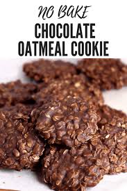 How to make no bake oatmeal cookies. No Bake Chocolate Oatmeal Cookies Are An Old Time Favourite And One Of The Easiest And Most De Chocolate Oatmeal Cookies Baking Recipes Cookies Oatmeal Cookies