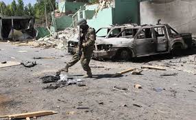 The report is from a fake scene combined with footage from another where 22 commandos were killed during clashes while carrying out an operation in faryab province, a taliban spokesperson wrote. 5 Killed In Taliban Attack On Kabul As Us Envoy Visits Afghan Capital