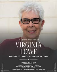 Virginia Lowe's Instagram, Twitter & Facebook