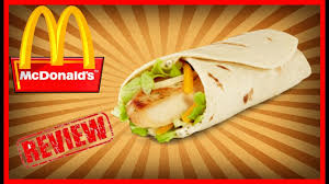 Mcdonald S Grilled Chicken Snack Wrap Food Review April 20th 2018 Youtube